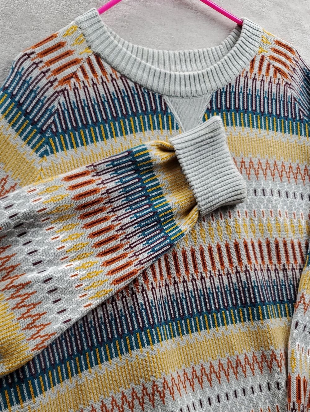 Mossimo Supply Co | Men's XXL | Vintage Aztec Geometric Knit Sweater